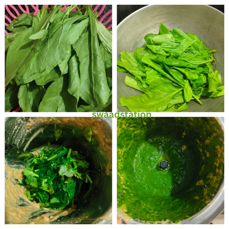 Palak paneer dhaba style