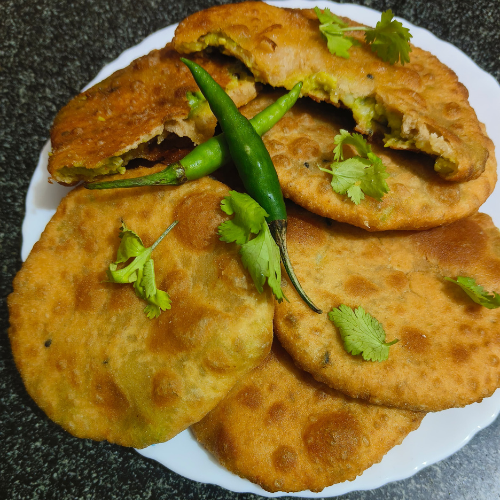 aloo matar kachori
