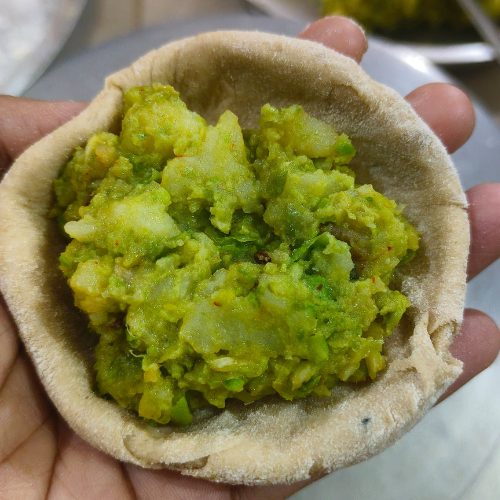 aloo matar kachori