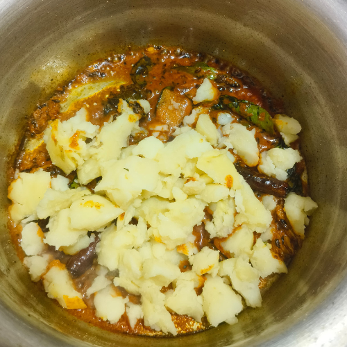 mattha ke aloo