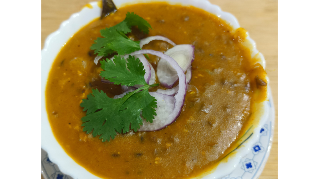 akkha masoor dal recipe