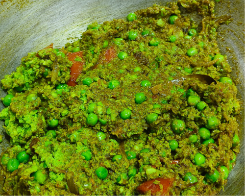 recipe of matar ka nimona