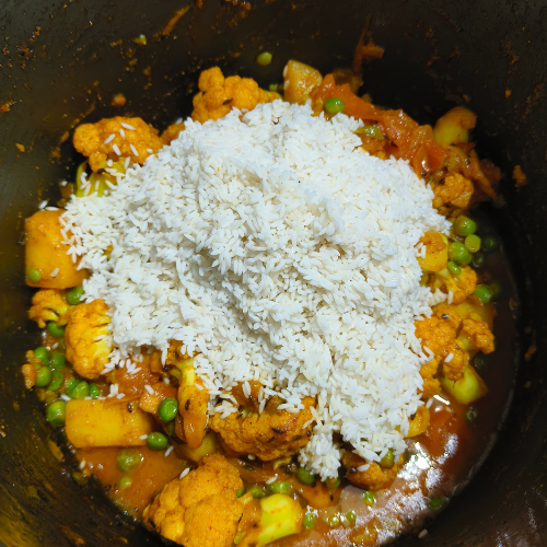 vegetable khichdi