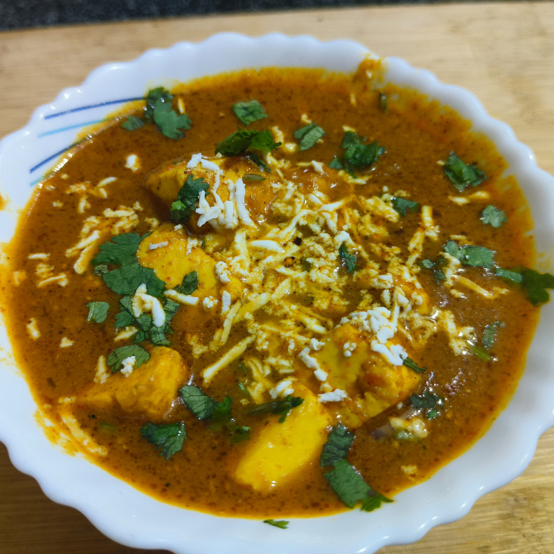 paneer curry recipe