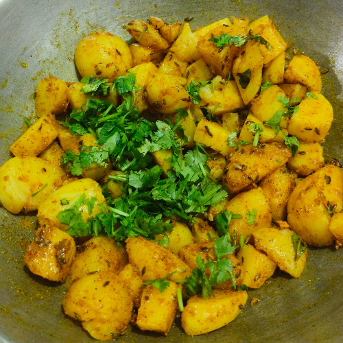 sukhe aloo