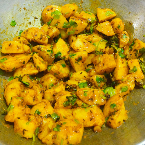 aloo ki sukhi sabji