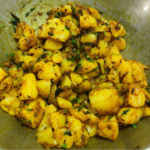 sukhe aloo ki sabji recipe in hindi
