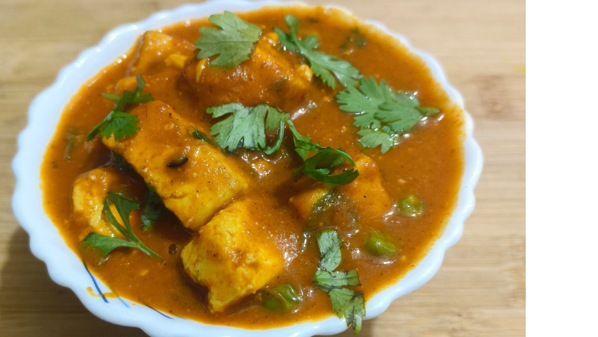 matar paneer recipe in hindi