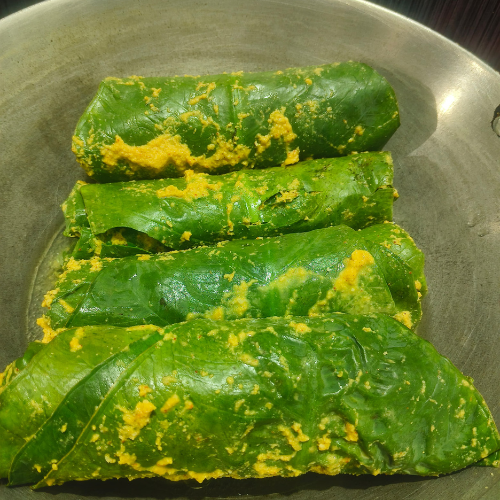 arbi ke paate ke bhajiya