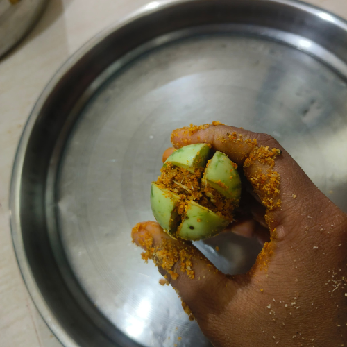 Bharli vangi dry recipe