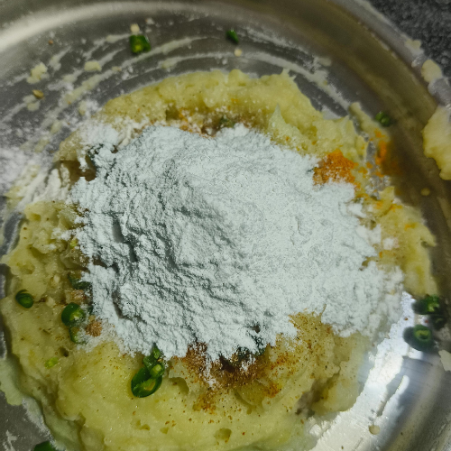 aloo tikki making