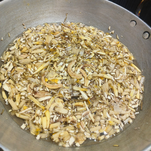 kele ke phool ke bhajiye