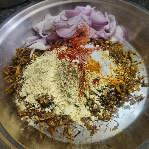 mocha ka bhajiya