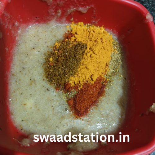 guvar ki sabji ke liye paste banayege